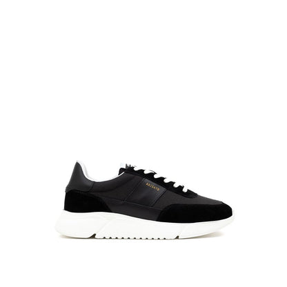 Black And White Leather Sneaker - The Luxe Alliance