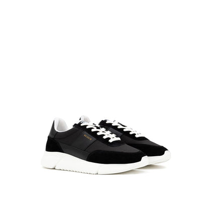 Black And White Leather Sneaker - The Luxe Alliance