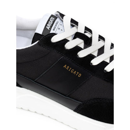 Black And White Leather Sneaker - The Luxe Alliance