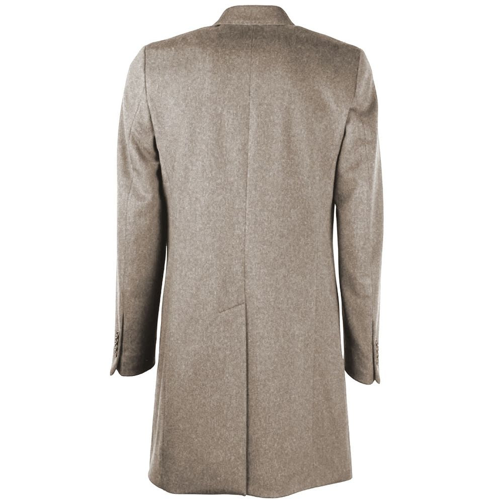 Beige Wool Vergine Jacket - The Luxe Alliance