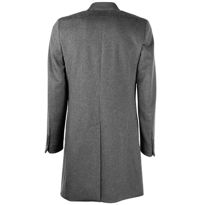 Gray Wool Vergine Jacket - The Luxe Alliance