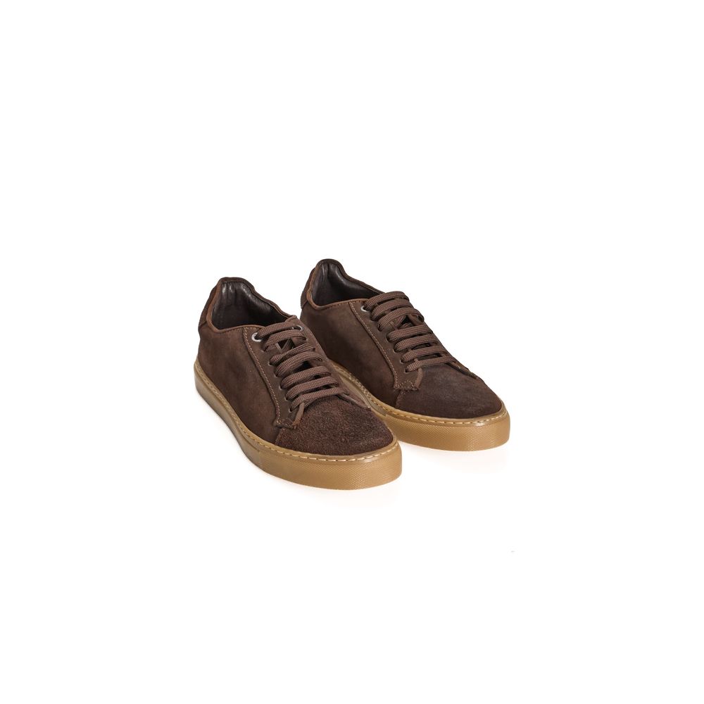 Brown Calfskin Sneaker - The Luxe Alliance