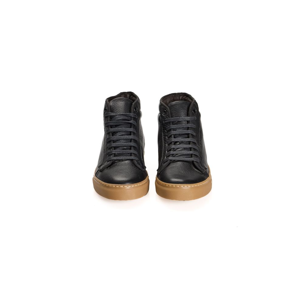 Black Calfskin Sneaker - The Luxe Alliance