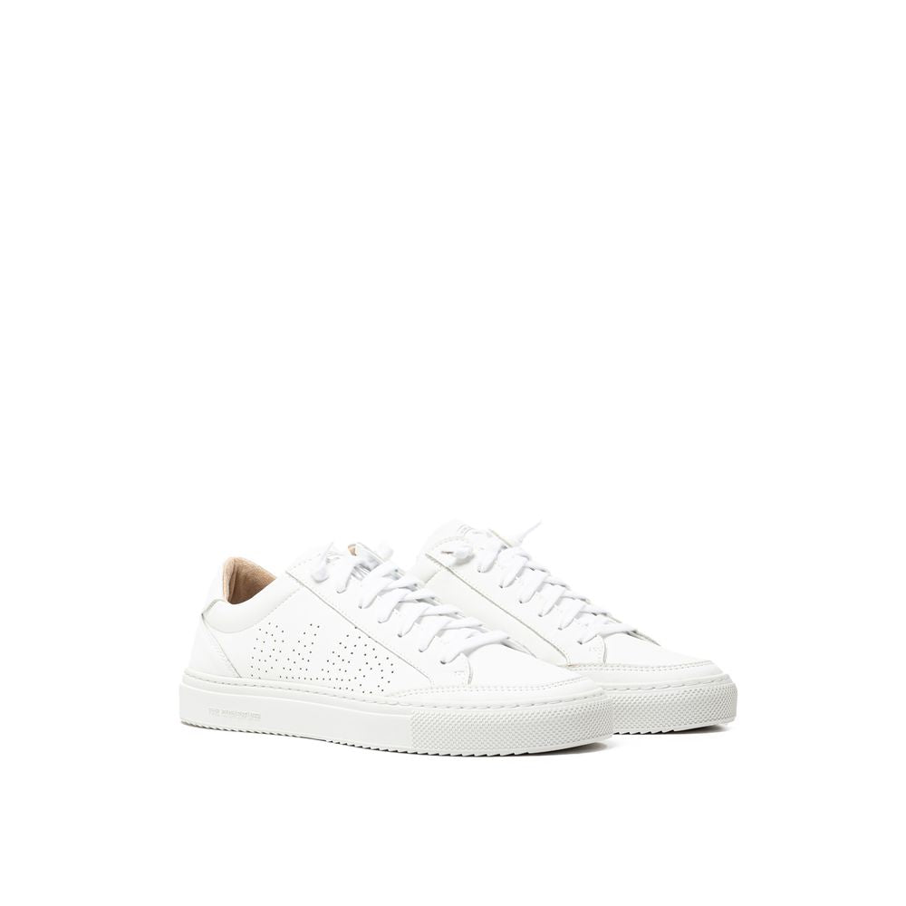  - White Leather Sneaker