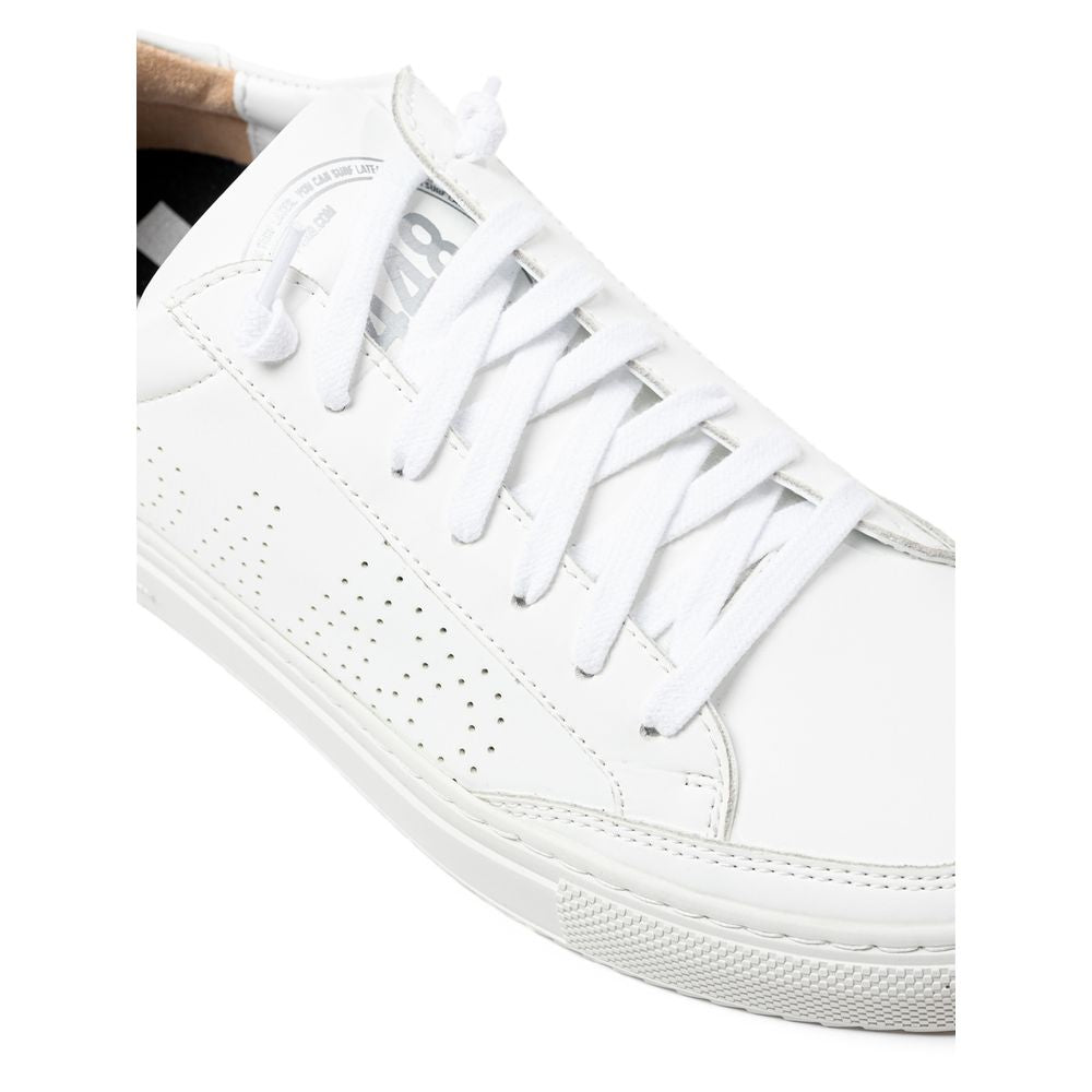  - White Leather Sneaker