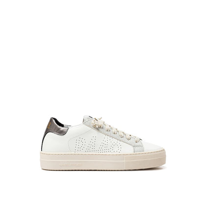  - White Leather Sneaker