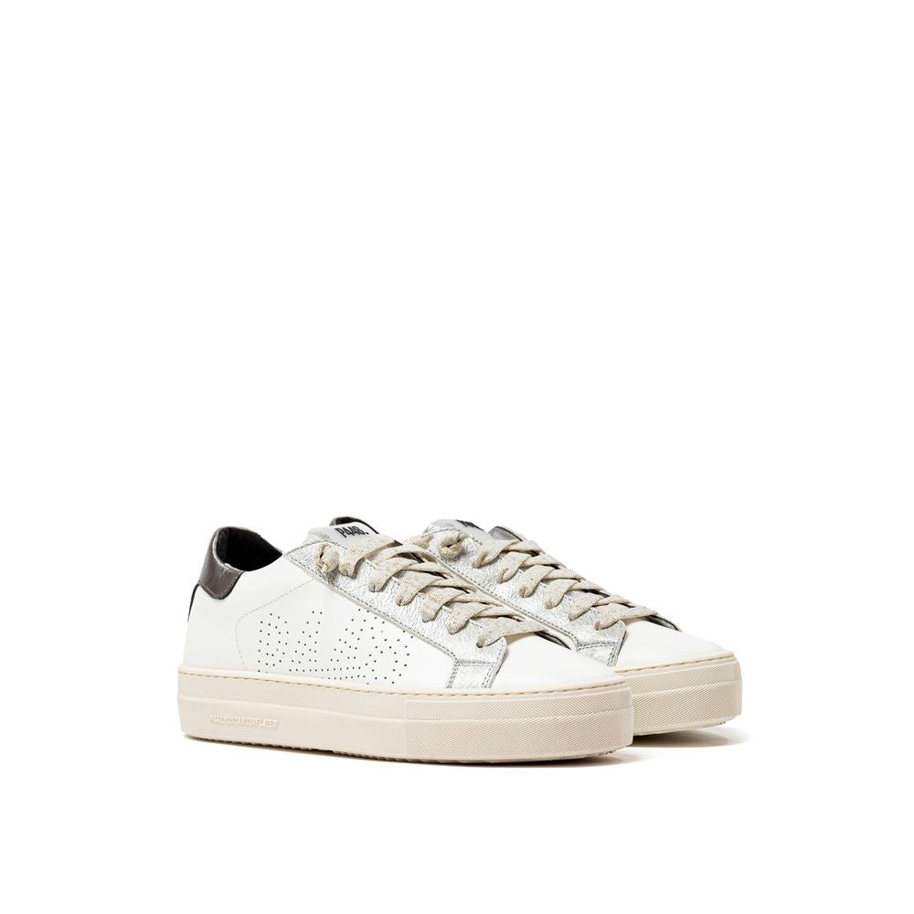  - White Leather Sneaker