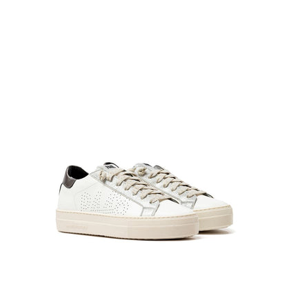  - White Leather Sneaker