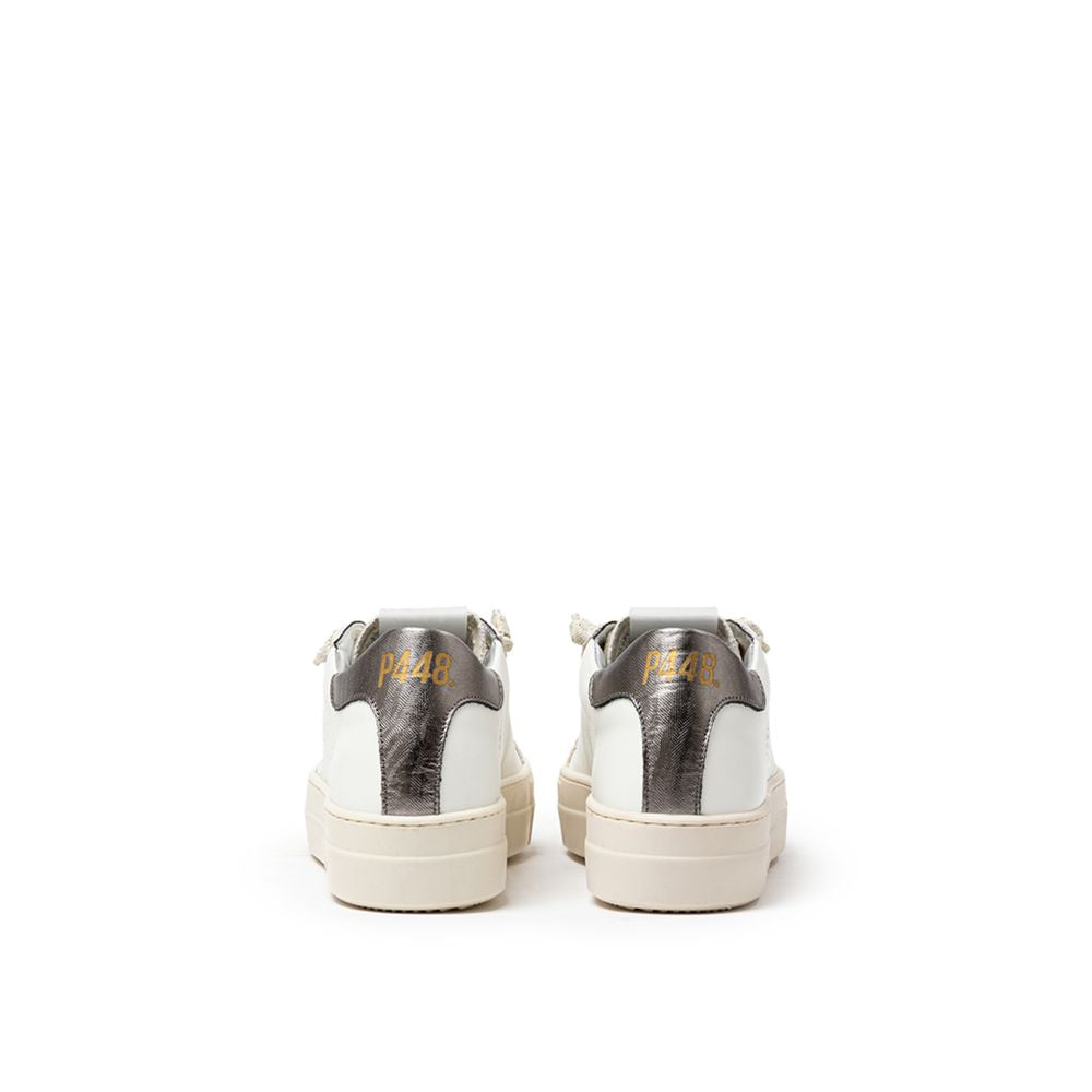  - White Leather Sneaker