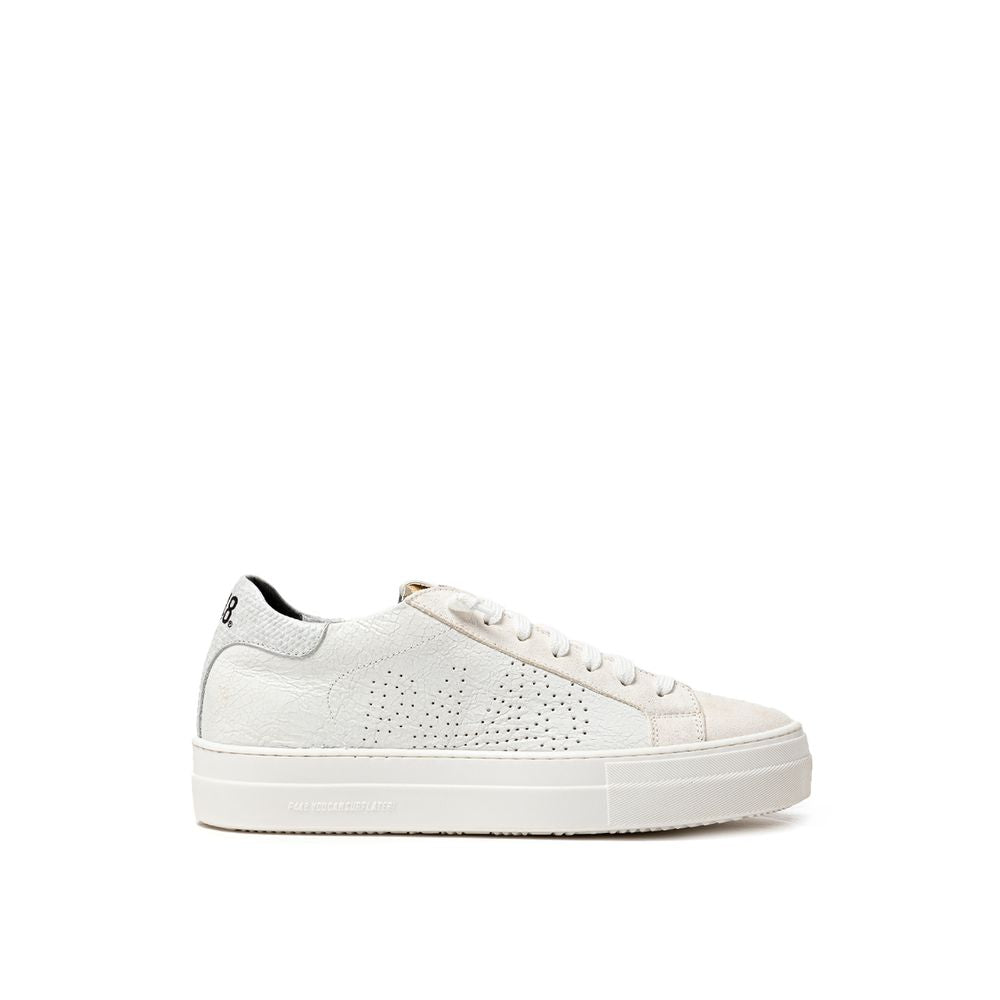  - White Leather Sneaker