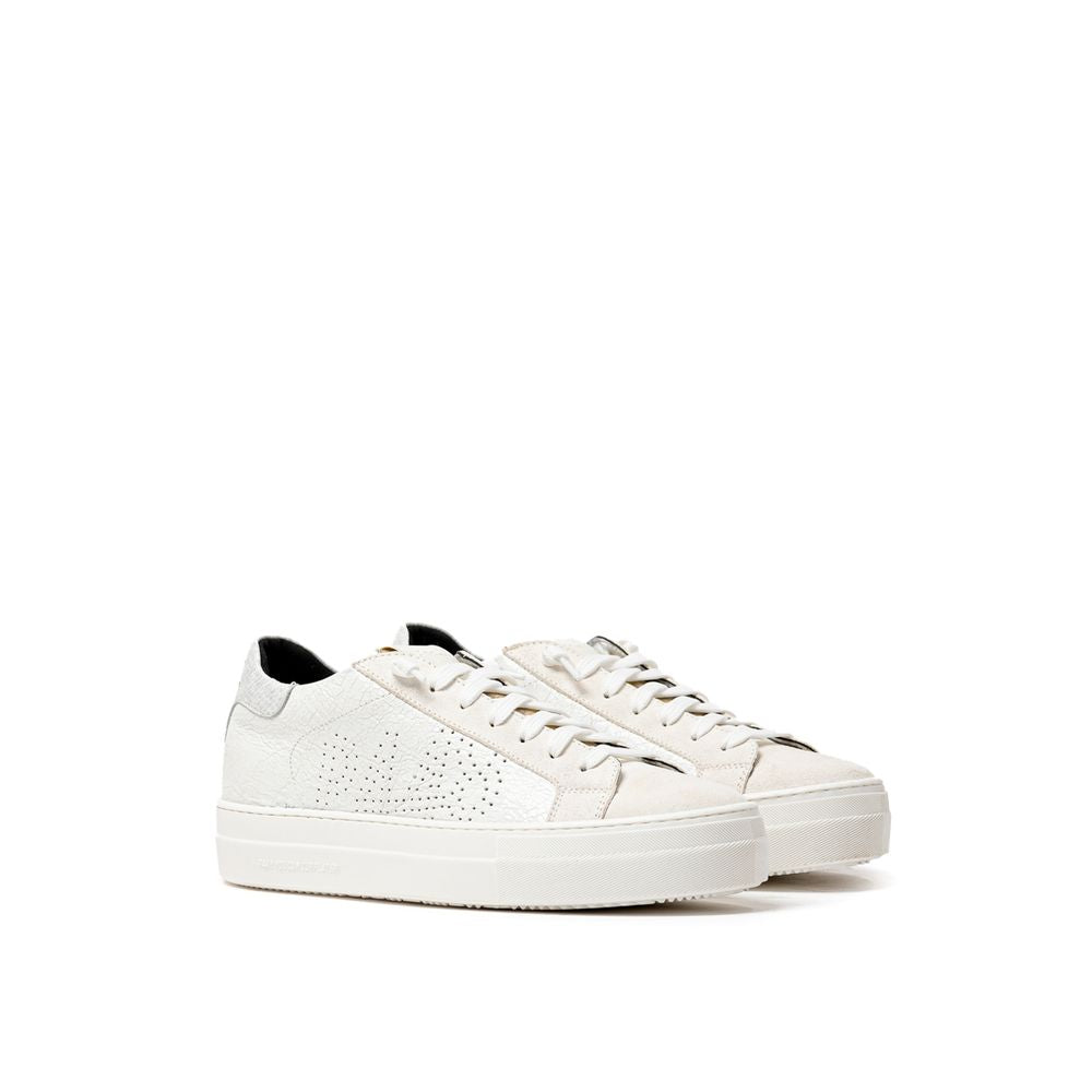  - White Leather Sneaker