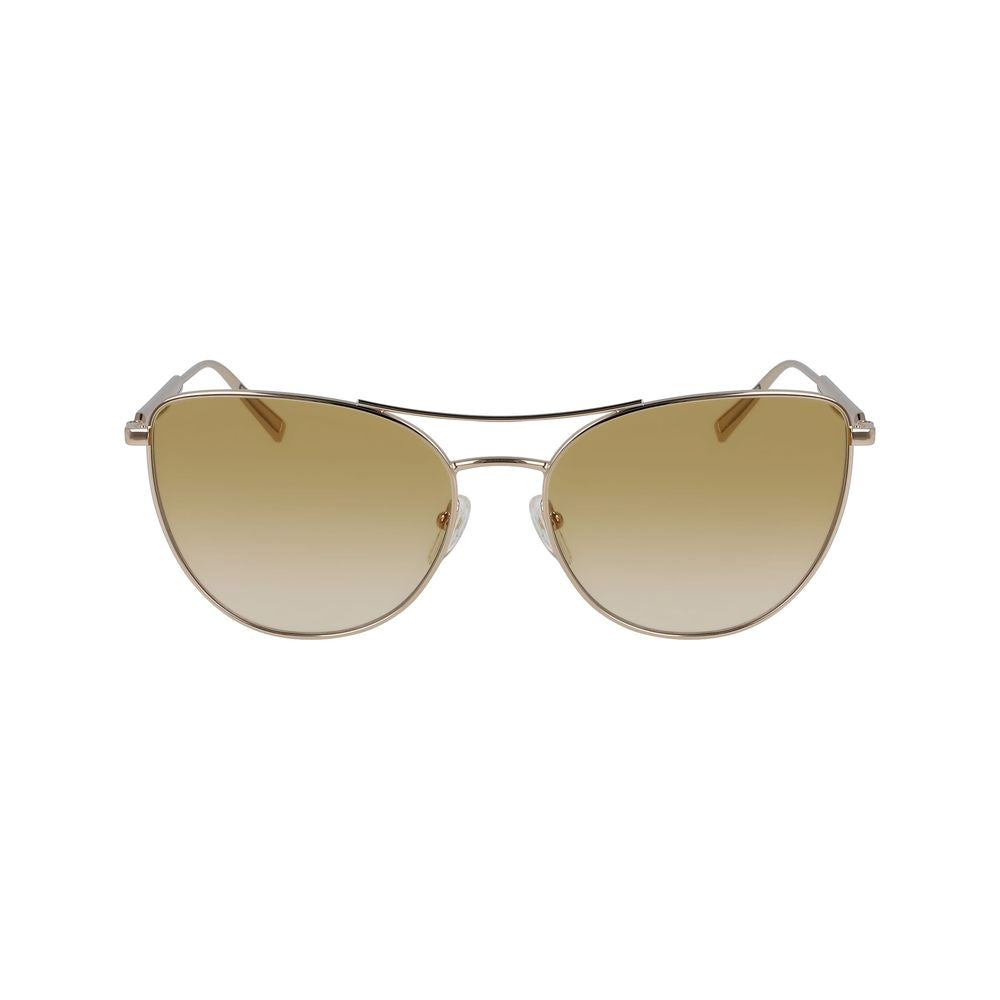  - Yellow Metal Sunglasses