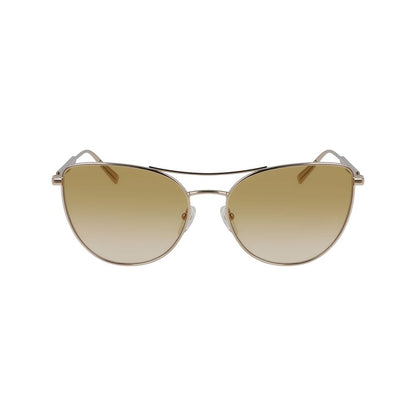  - Yellow Metal Sunglasses