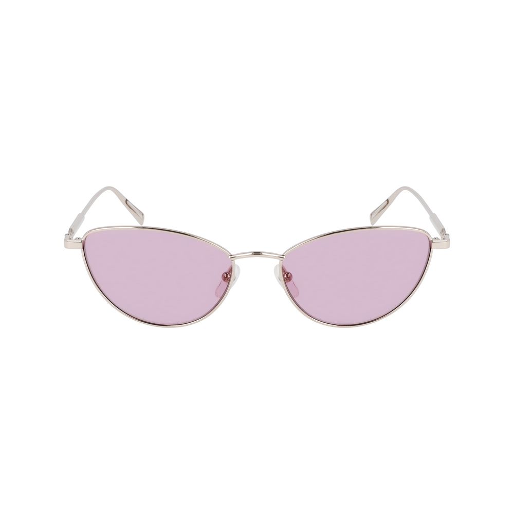  - Rose Gold Metal Sunglasses