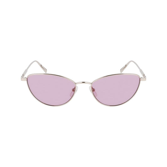  - Rose Gold Metal Sunglasses