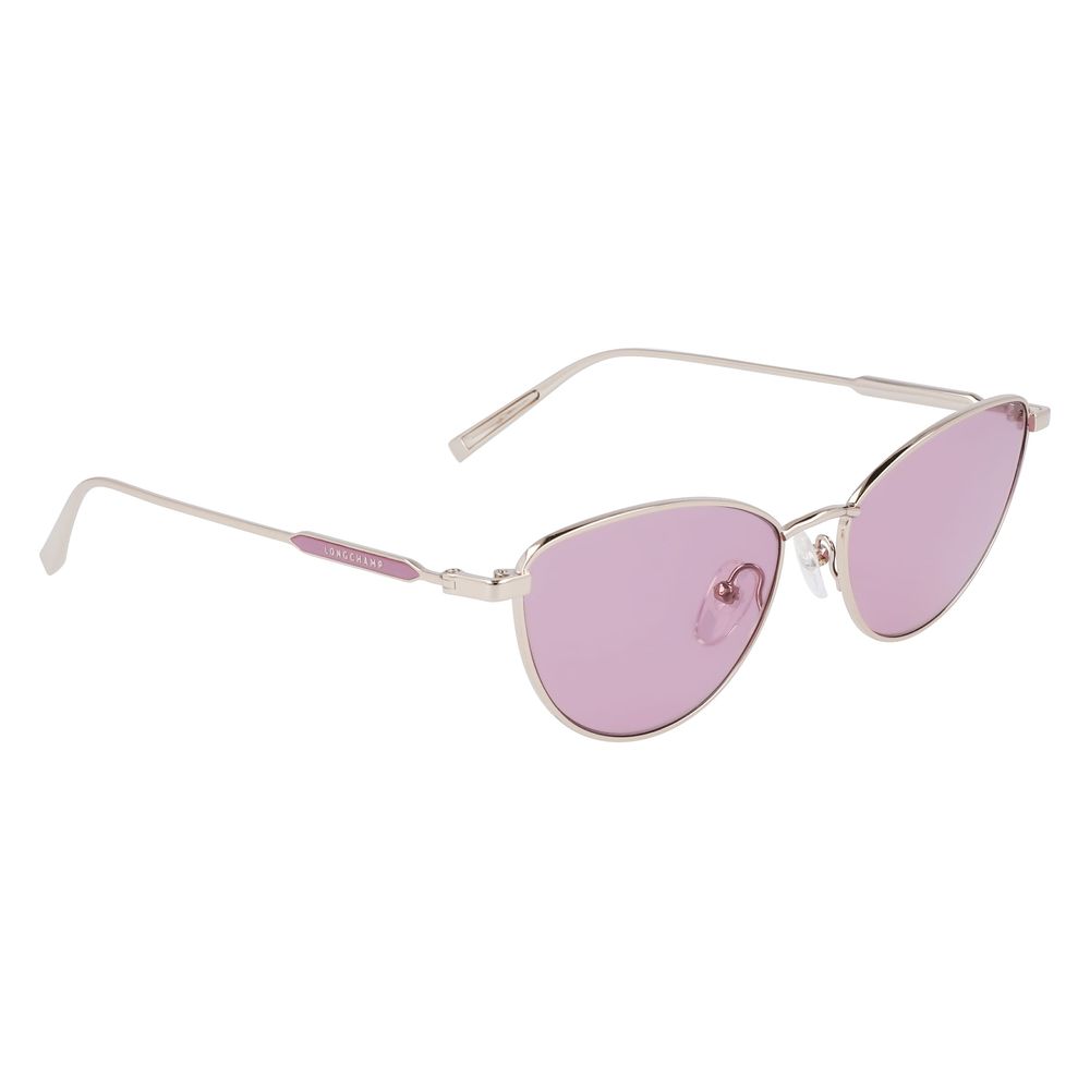  - Rose Gold Metal Sunglasses