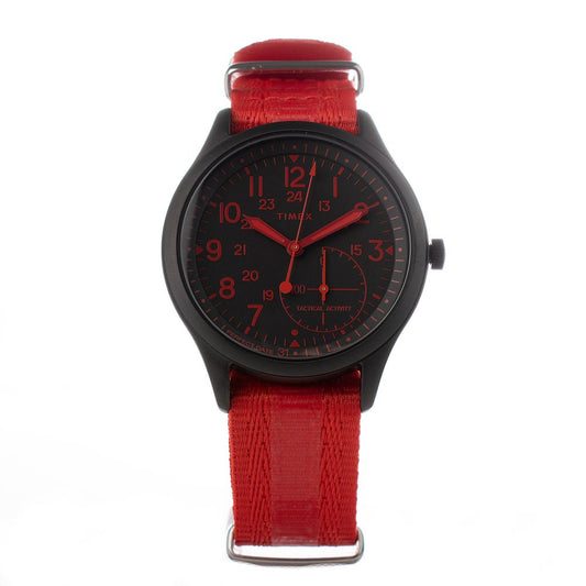 Red Nylon Watch - The Luxe Alliance