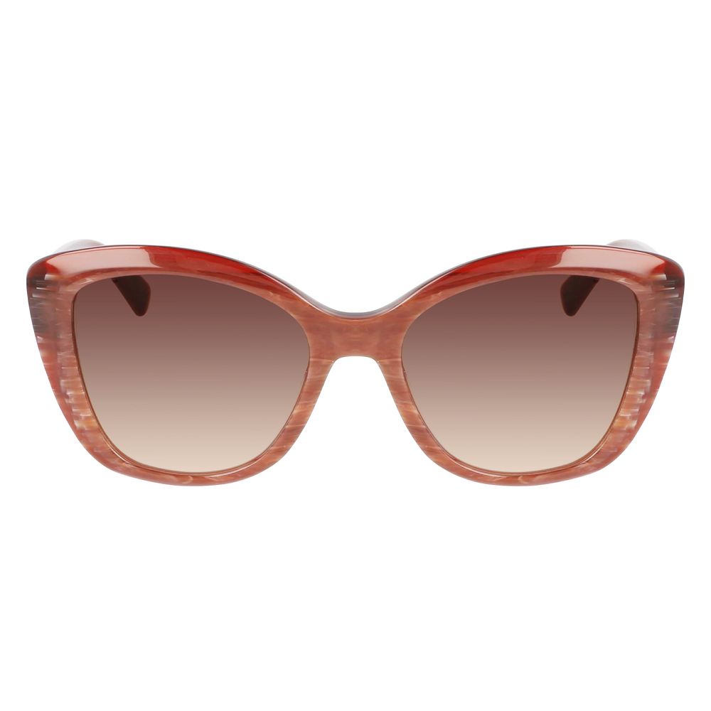 Red Acetate Sunglasses - The Luxe Alliance