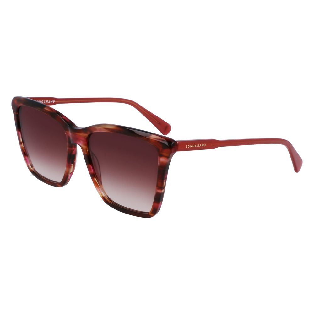 Red Acetate Sunglasses - The Luxe Alliance