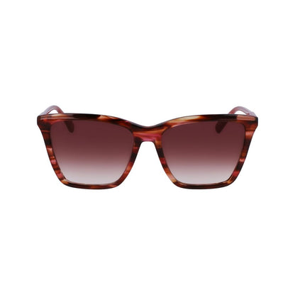 Red Acetate Sunglasses - The Luxe Alliance