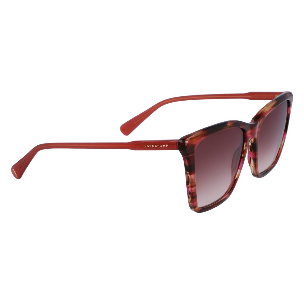 Red Acetate Sunglasses - The Luxe Alliance