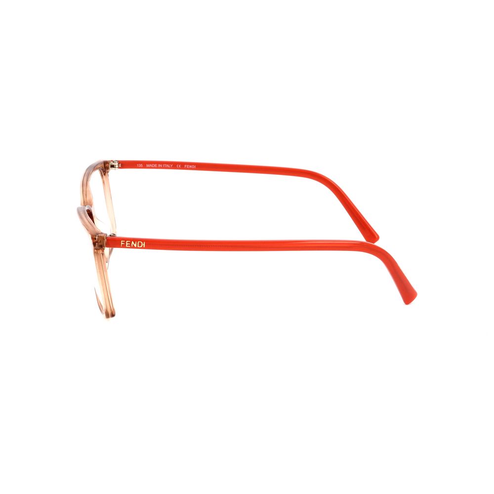 Orange Plastic Frames - The Luxe Alliance