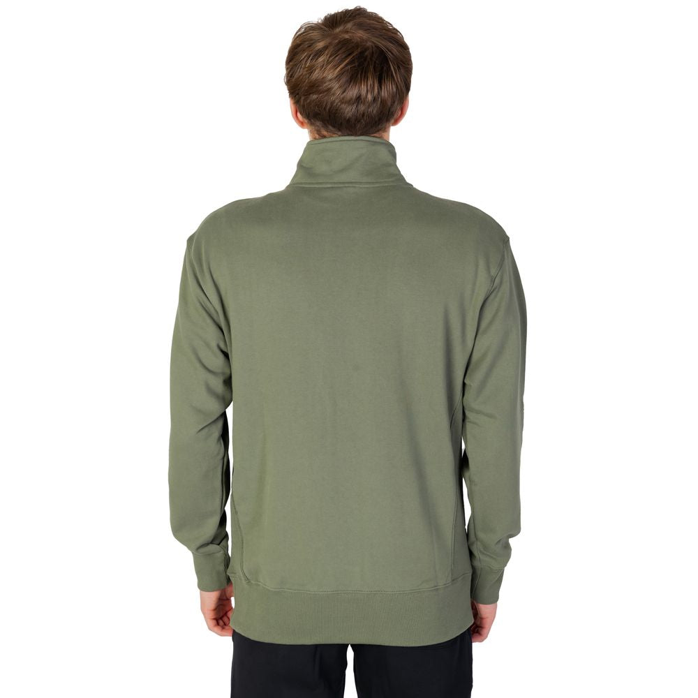 Green Cotton Sweater - The Luxe Alliance