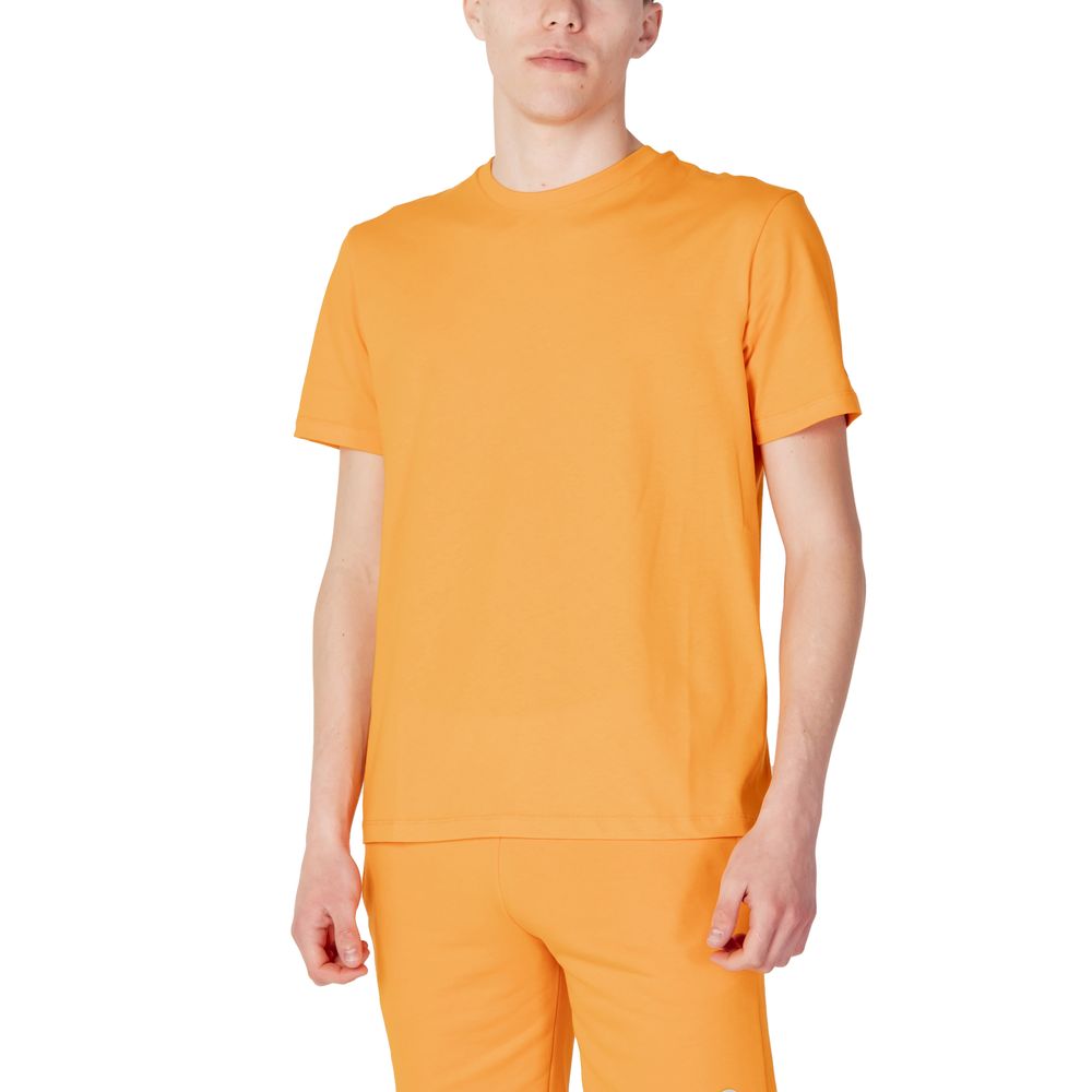 Orange Cotton T-Shirt - The Luxe Alliance