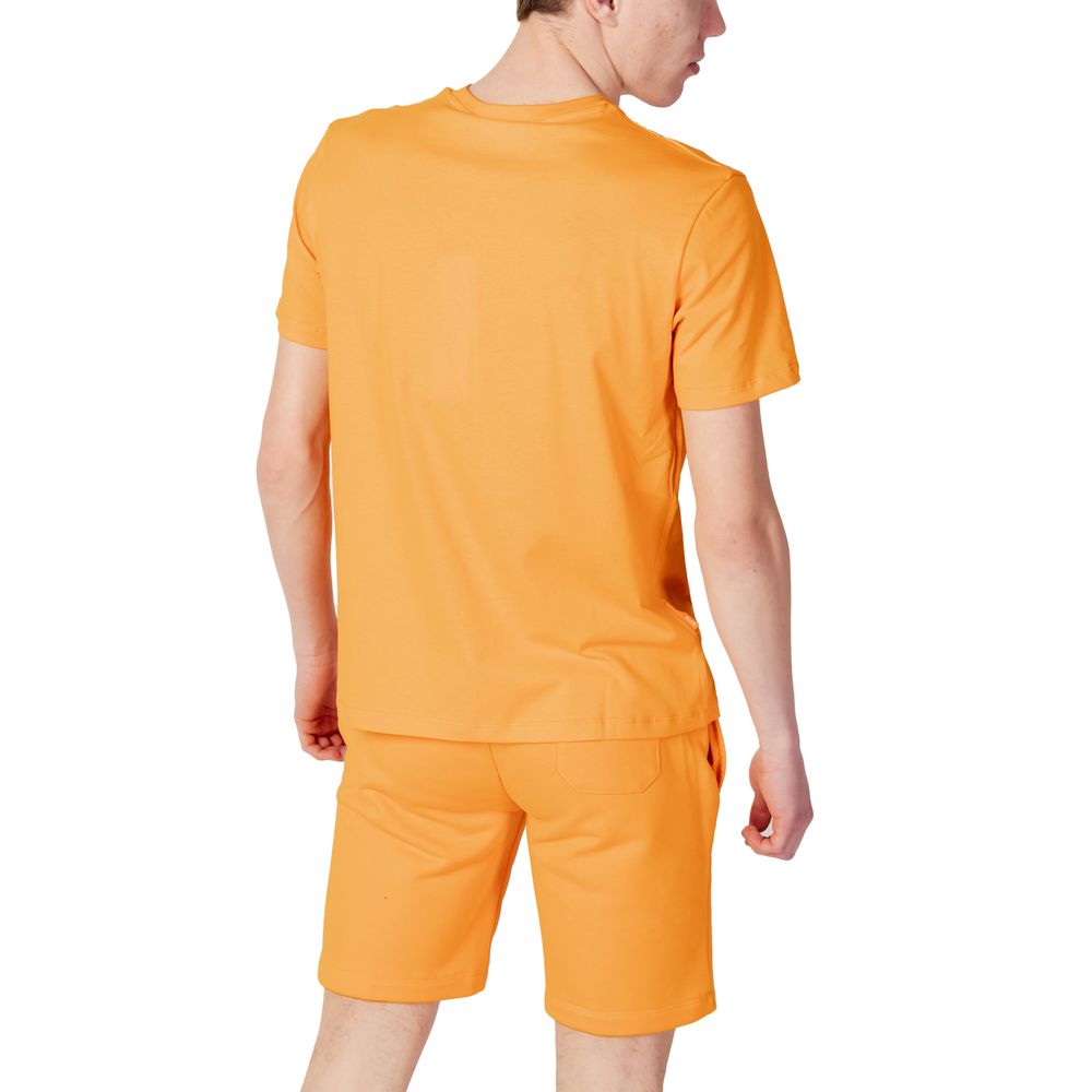 Orange Cotton T-Shirt - The Luxe Alliance