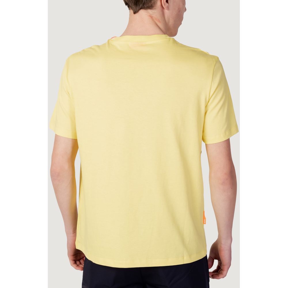 Yellow Cotton T-Shirt - The Luxe Alliance