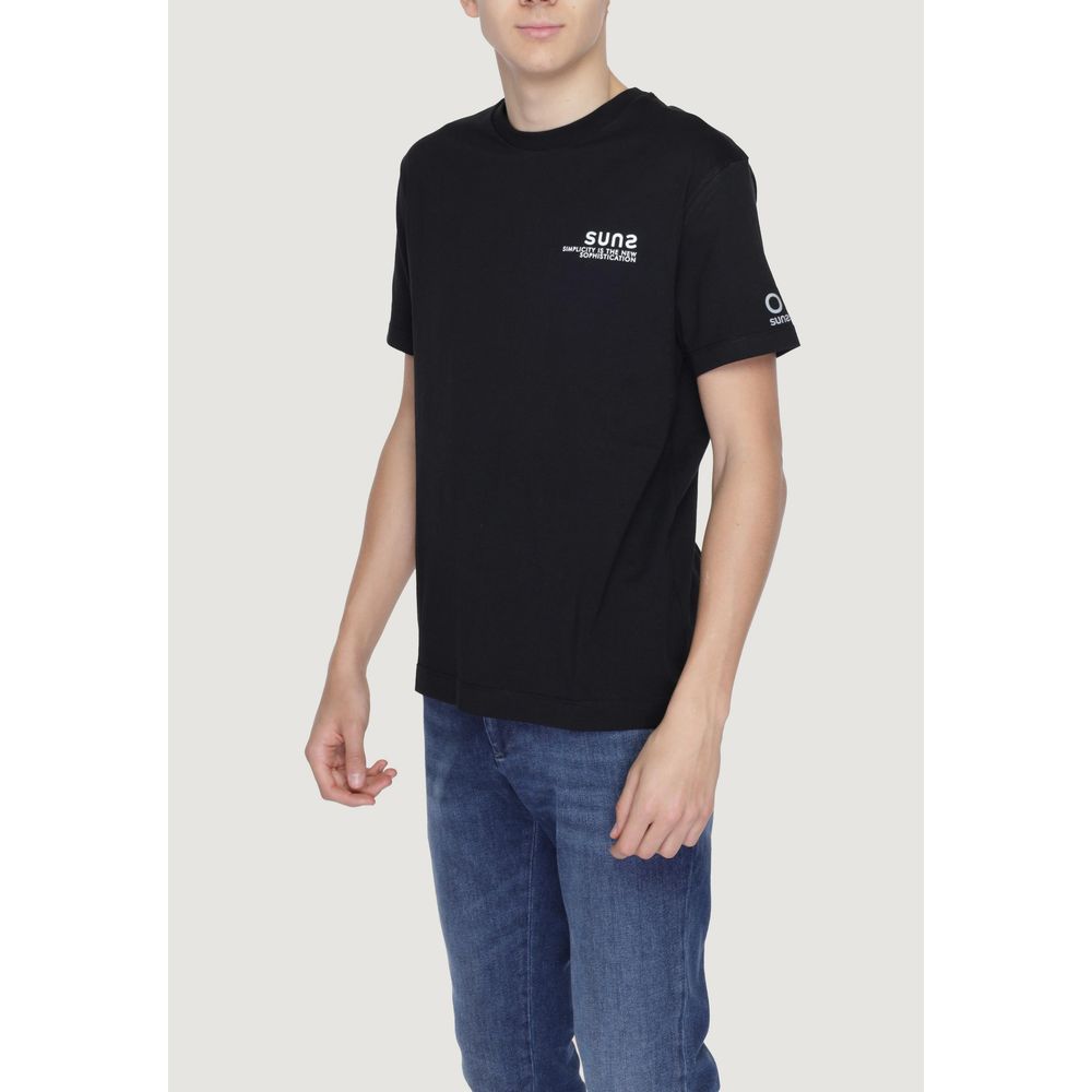 Black Cotton T-Shirt - The Luxe Alliance