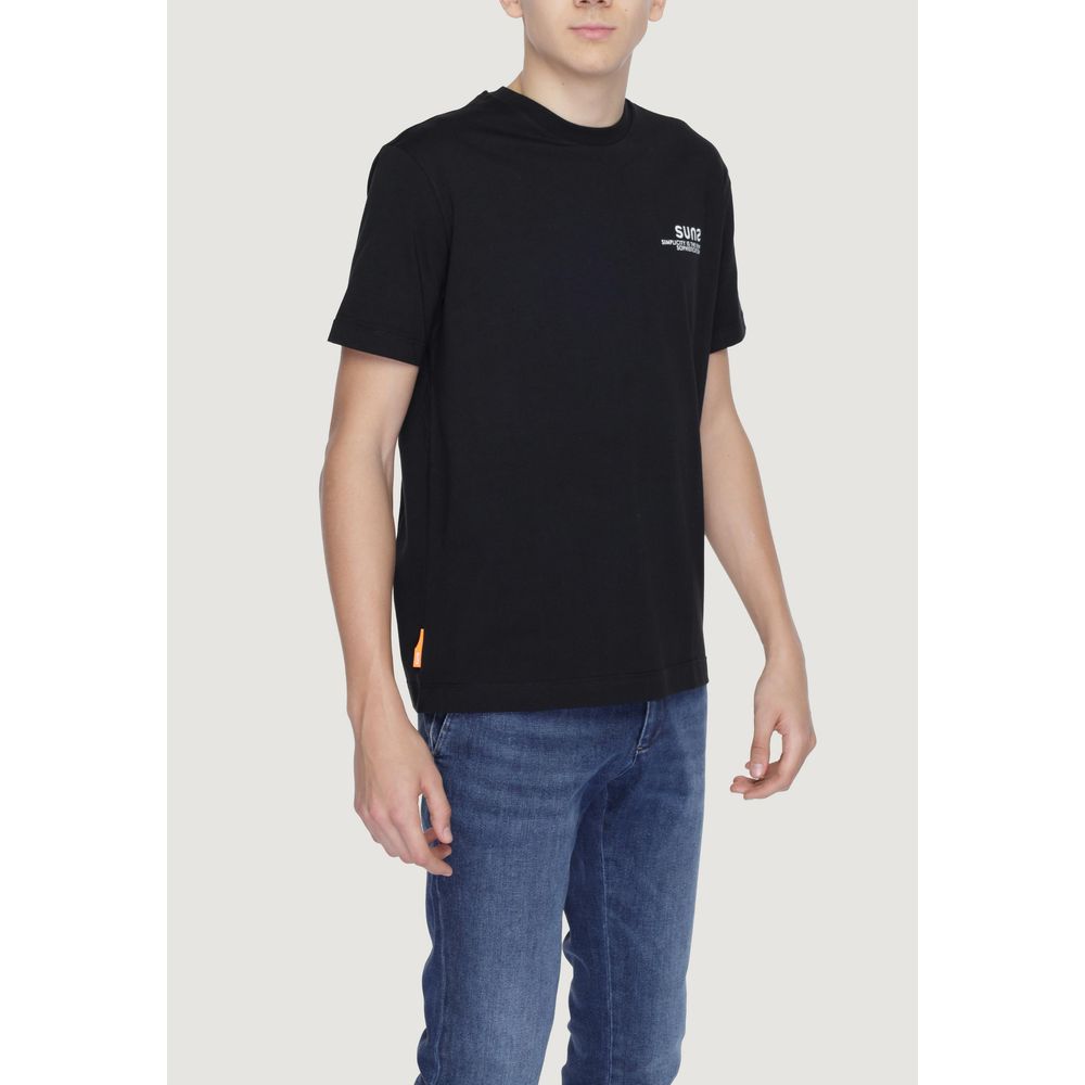 Black Cotton T-Shirt - The Luxe Alliance