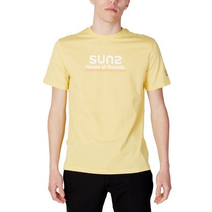 Yellow Cotton T-Shirt - The Luxe Alliance