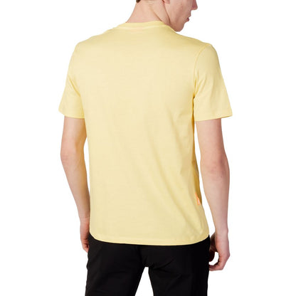 Yellow Cotton T-Shirt - The Luxe Alliance