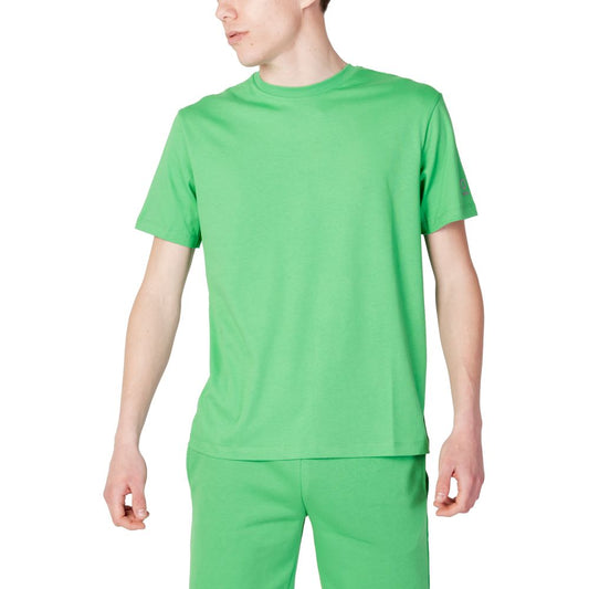 Green Cotton T-Shirt - The Luxe Alliance