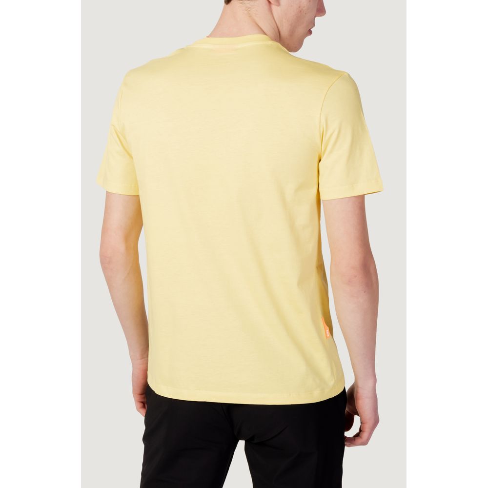 Yellow Cotton T-Shirt - The Luxe Alliance