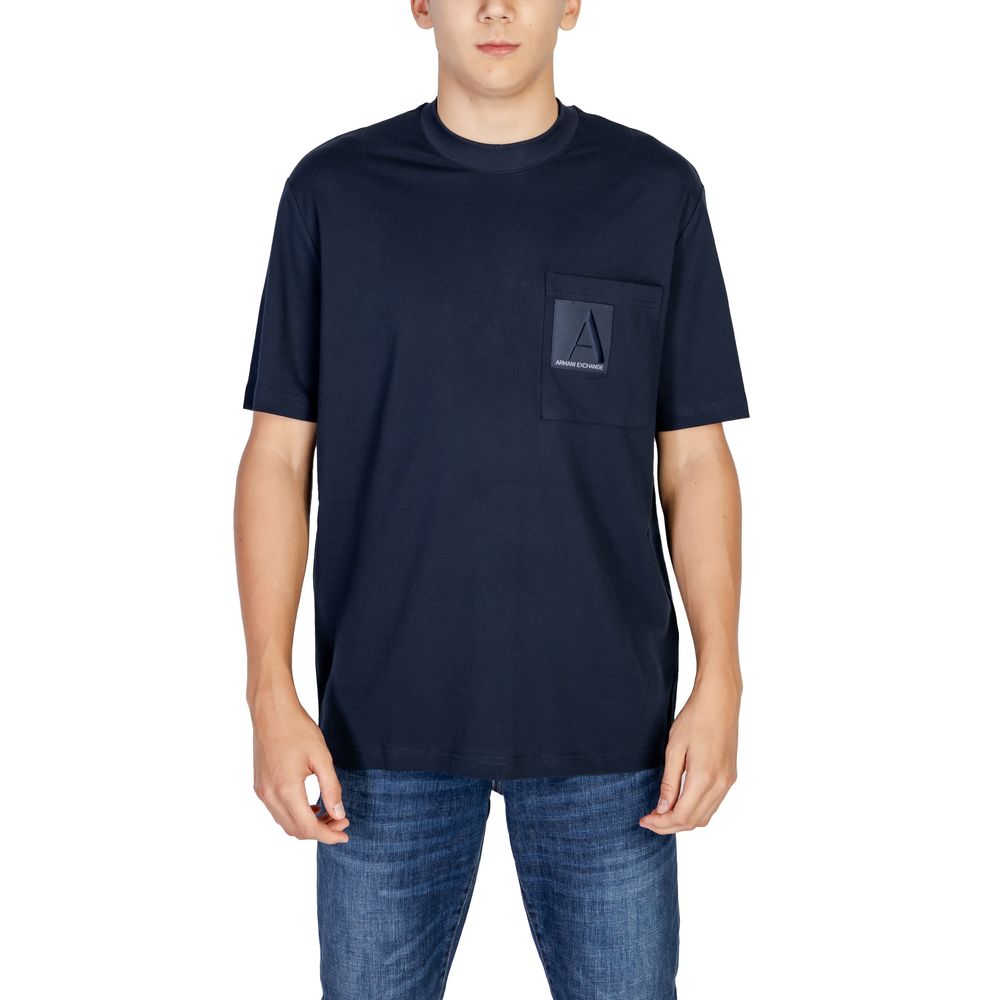 Blue Cotton T-Shirt - The Luxe Alliance