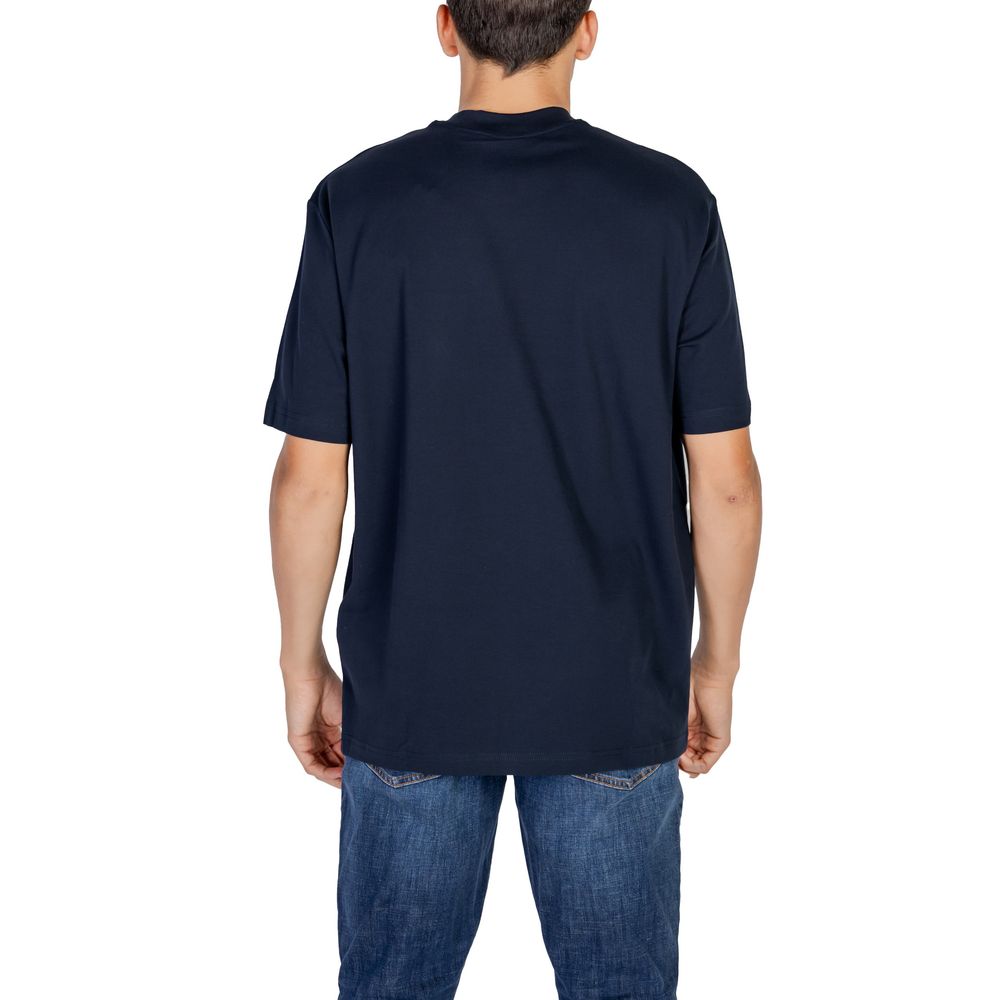 Blue Cotton T-Shirt - The Luxe Alliance