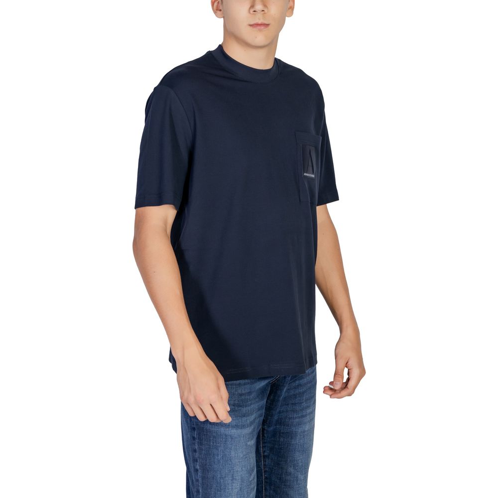 Blue Cotton T-Shirt - The Luxe Alliance