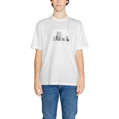 White Cotton T-Shirt - The Luxe Alliance