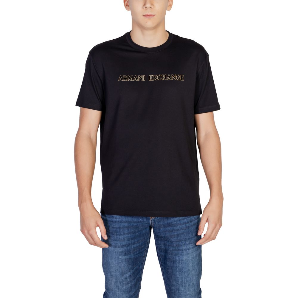 Black Cotton T-Shirt - The Luxe Alliance