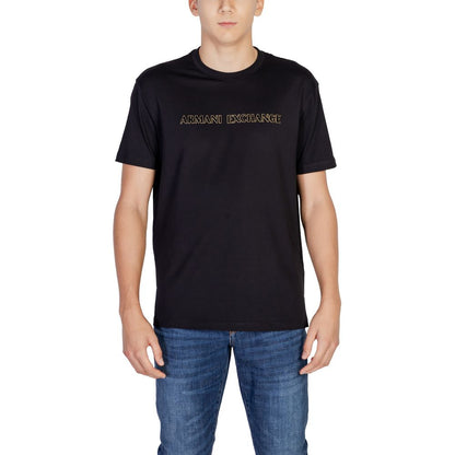 Black Cotton T-Shirt - The Luxe Alliance