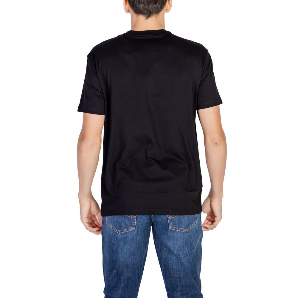 Black Cotton T-Shirt - The Luxe Alliance