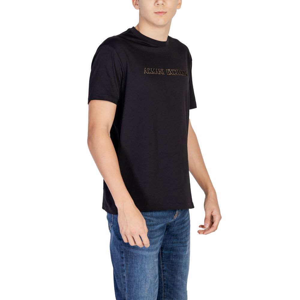 Black Cotton T-Shirt - The Luxe Alliance