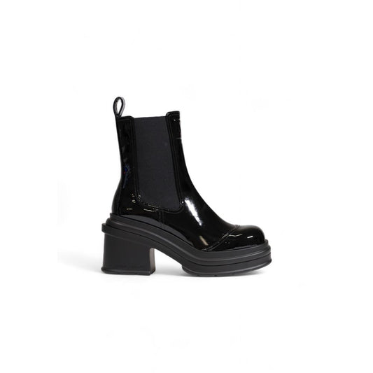 Black Polyester Boot - The Luxe Alliance