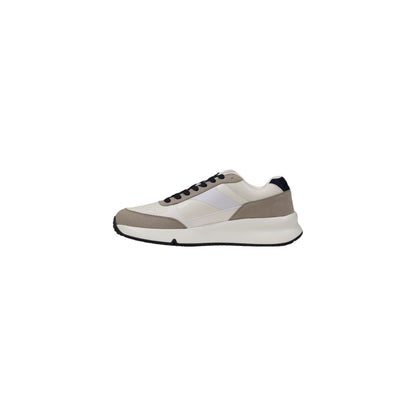 White Polyester Sneaker - The Luxe Alliance