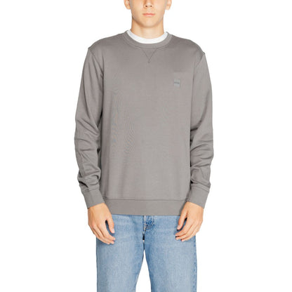 Gray Cotton Sweater - The Luxe Alliance