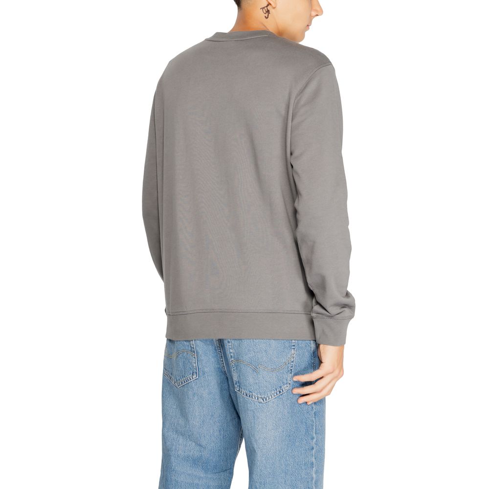 Gray Cotton Sweater - The Luxe Alliance