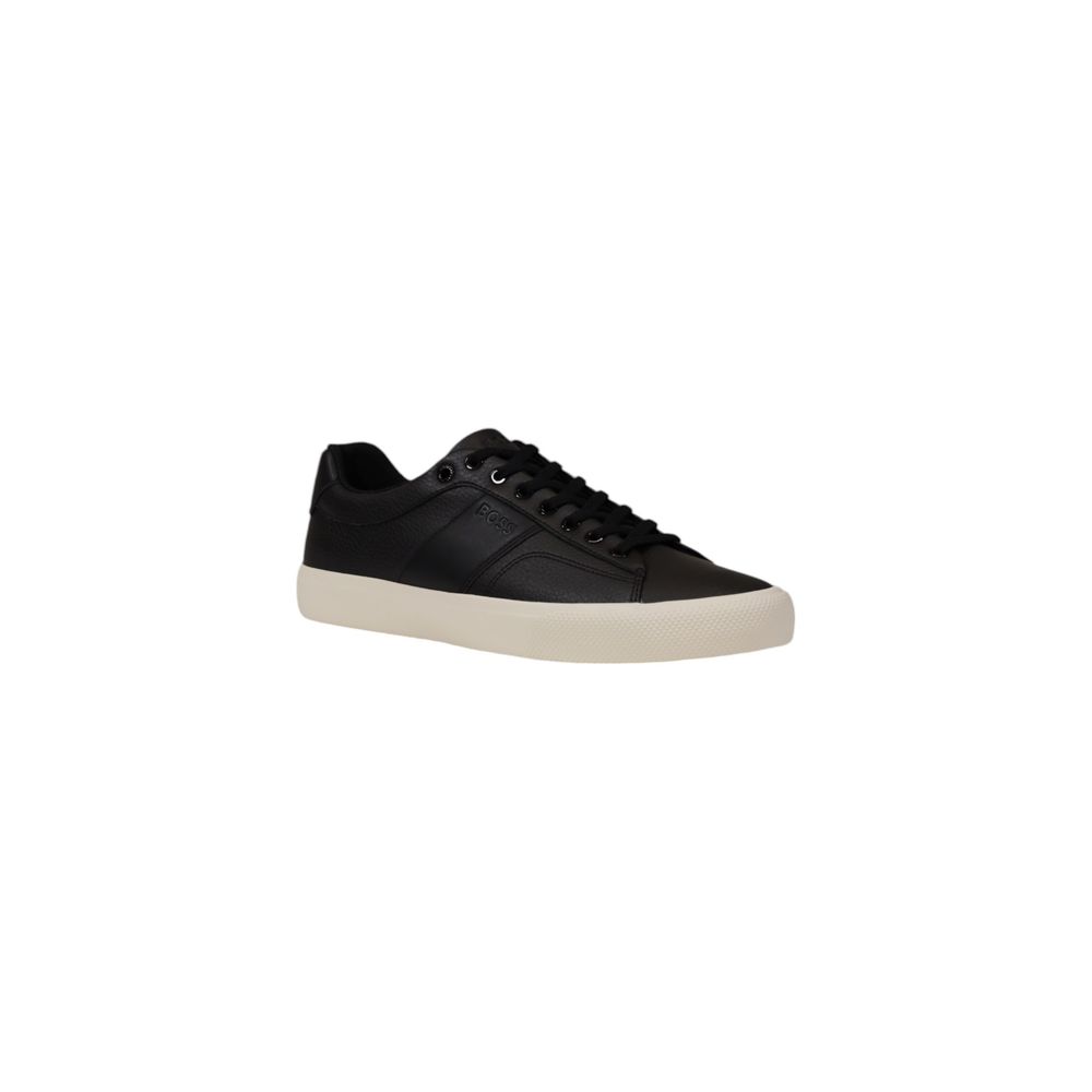 Black Leather Sneaker - The Luxe Alliance