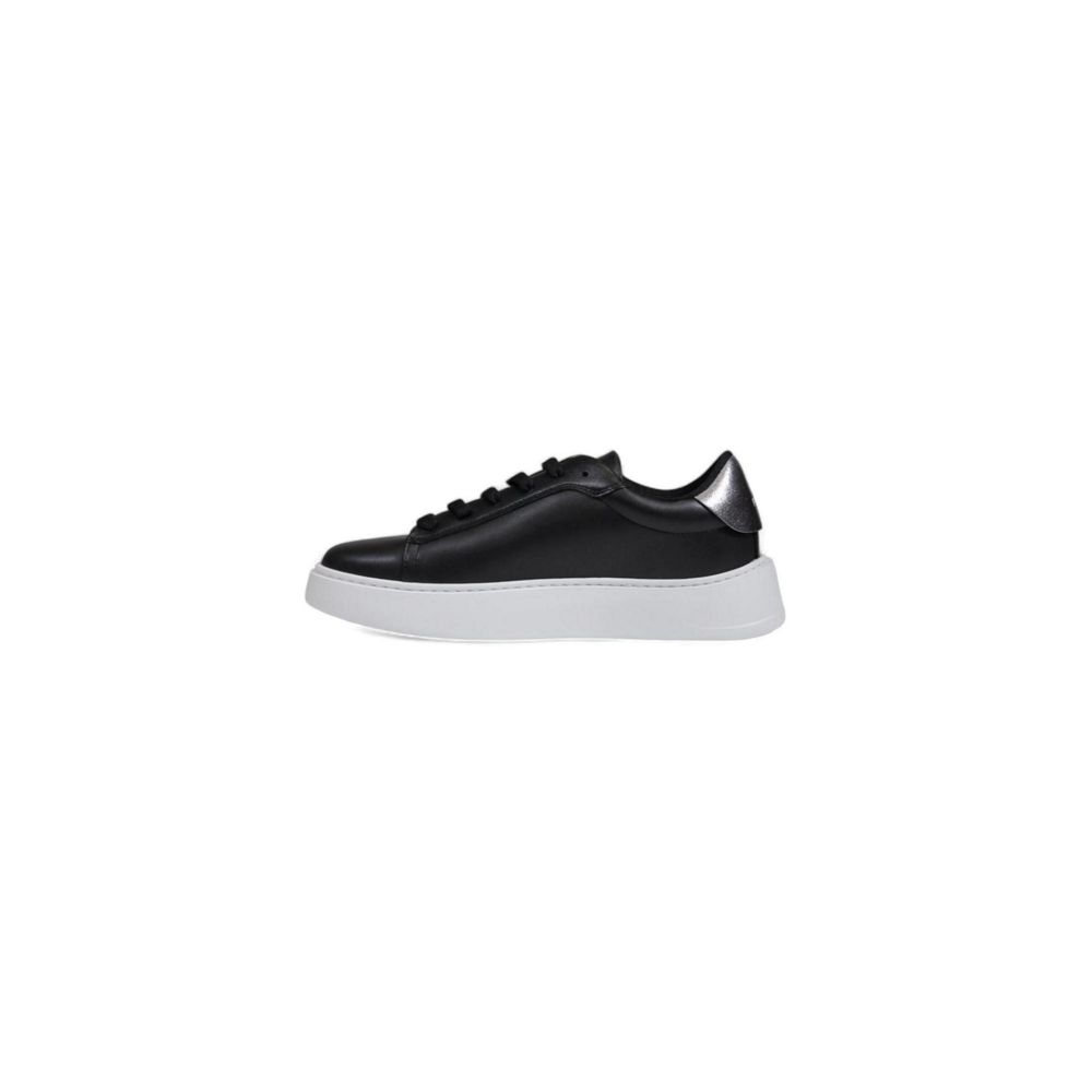 Black Polyethylene Sneaker - The Luxe Alliance